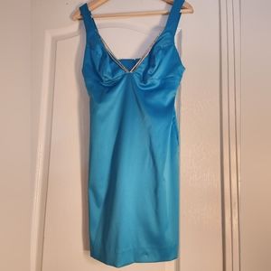 Turquoise dress